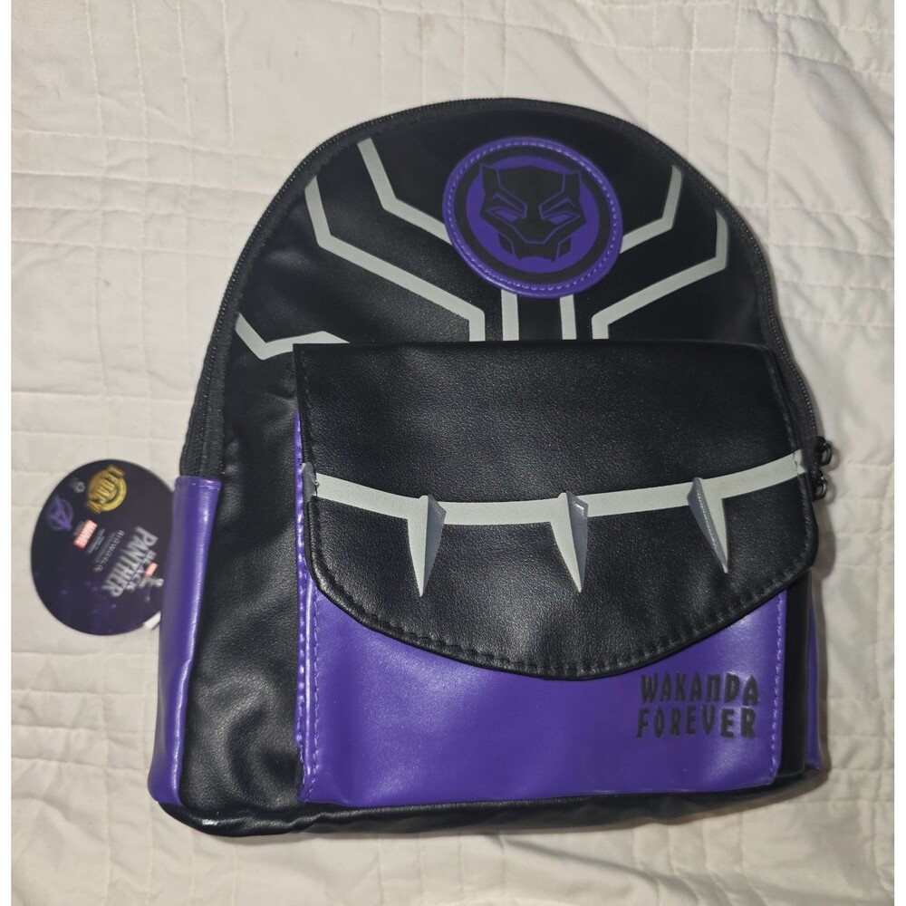 NWT Marvel black panther wakanda forever mini backpack purse bag bookbag!